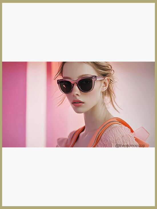 Polarized Round Sunglasses UV400 Protection Full Frame Acetate